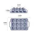 thumbnail image 4 of Ounissouiy Molde para pasteles, rebanador de galletas, herramienta para hornear, utensilio de cocina, accesorio DIY, utensilios de cocina de tamaño Herramientas y accesorios para hornear Gris Ounissouiy HA080452-01, 4 of 6