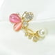 thumbnail image 3 of Broches de mariposa para mujer, ramo de novia, broche para el pecho. Rosado, 3 of 7