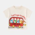 thumbnail image 3 of LRen Boys Toddler Shirts Short Sleeve Tshirts for Kids Animals Print Casual Crew Neck Graphic Tees for Boys, 3 of 4
