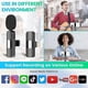 thumbnail image 4 of Wireless Microphone for iPhone iPad, Mini Microphone, Wireless Microphones, Wireless Lavalier Microphone, Clip-on Microphones, Microphone for iPhone V, 4 of 5