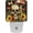 Multi-colored 4, variant on PhooArto Elephants Sunflower Field Painting Plug in LED Night Light Auto Sensor Dusk to Dawn Decorative Night for Bedroom, Bathroom, Kitchen, Hallway, Stairs, Baby's Room, Energy Saving