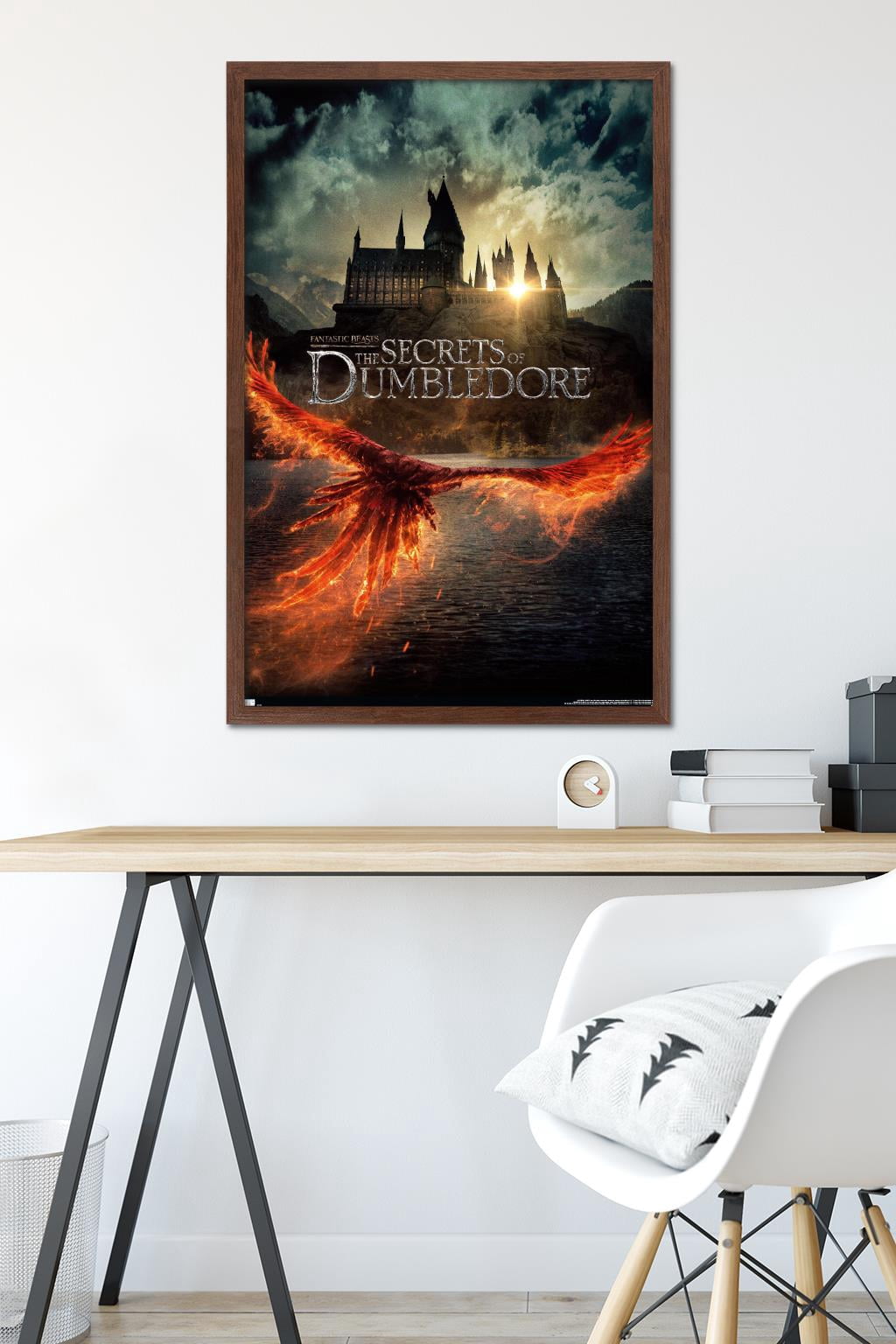 Fantastic Beasts: The Secrets of Dumbledore - Teaser One-Sheet Wall Poster, 22.375" x 34" Framed