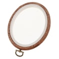 thumbnail image 1 of Plastic Oval Cross Stitch Hoop Needlework Embroidery Sewing 12x15cm, 1 of 9