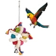 thumbnail image 1 of Juguetes para pájaros, esponja de lufa, cuerda de algodón, colgante, loro, ratán, morder, masticar, estante de pie, accesorio de juguete (Modelo 1), 1 of 8