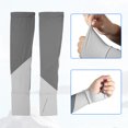 thumbnail image 7 of Vocoste 1 Pair Cooling Arm Sleeves for Women Sports Arm Sleeve Covers Sun Protection Gray, 7 of 7