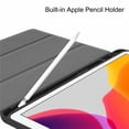 thumbnail image 4 of CoverON Smart Cover For Apple iPad 10.2" inch 8th & 7th Generation 2020 2019 / Air 3 / Pro 10.5 Case, Slim Flip Pen Holder Tablet Auto Wake / Sleep - Black, 4 of 8