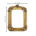 thumbnail image 3 of Gold Vintage Wall Mirror Ornate Gold Picture Frame Vertical Wall Decor for Living Room Bedroom Entryway Office Home Accent, 3 of 6