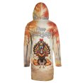 thumbnail image 2 of Happy Thanksgiving Italian Greyhound Turkey Costume Pumpkins Autumn Leaves All Over Print 3D Hooded Duffle Toggle Coat Greyhound Dog Lover - 13014, 2 of 6