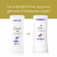 thumbnail image 2 of Desodorante antitranspirante en barra Dove Advanced Care Lavender, 2 of 4