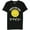 black, variant on Elevenparis Mens Youth Culture Graphic T-Shirt, Black, XX-Large