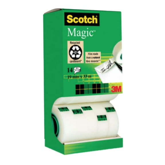 Scotch Magic Tape Refill 19mm x 33m 14pk