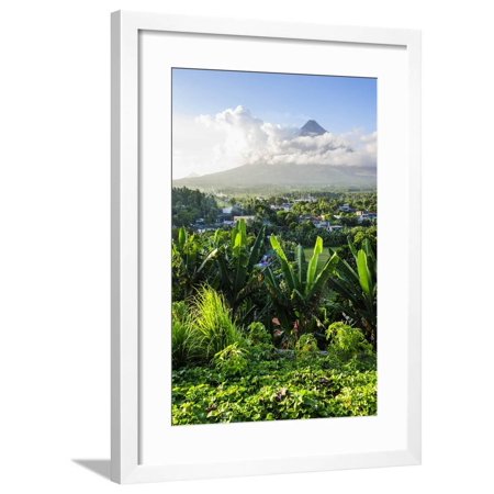 View From The Daraga Church On The Mount Mayon Volcano Legaspi