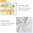 thumbnail image 3 of Coolnut 3 PCS Towel Yellow Bee Cotton Bath Towel Set (1 Bath Towel, 1 Hand Towel, 1 Washcloth) for Bathroom, Super Soft and Quick Dry Towels, 3 of 6