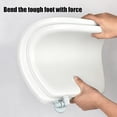 thumbnail image 4 of Soft Elongated Vinyl Toilet Seat with Comfort Foam Cushioning for Easy Installation and Lasting Comfort Perfect for Standard Household Bathroom Upgrades Topliu, 4 of 6