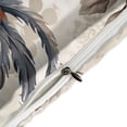 thumbnail image 4 of 3 Pcs Soft Bedding Set, Includes 1 Duvet Cover with Zipper And 2 Pillow,Shams Oil Rooster Full(79"×90"), 4 of 8