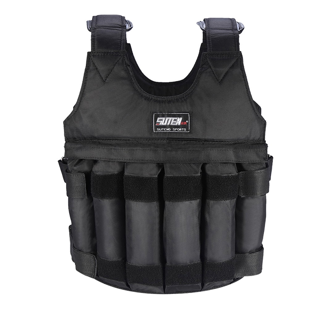 120kg Women Men Fitness Sports Weighted Vest Adjustable Workout