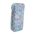 thumbnail image 4 of Bolsa de almacenamiento para ganchillo, accesorios de ganchillo, cierre de cremallera, multifunción para viajes. Azul, 4 of 9
