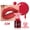 03   Pink Scarlet, variant on Hydrating 2-in-1 Lip & Cheek Liquid Tint by Julystar, Waterproof Non-Stick Cup Smudge Resistant Long Wear Lip Stain for Natural Monochrome Makeup