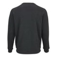 thumbnail image 4 of Boxercraft BM5104 Men's French Terry Crew-Charcoal Heather-S, 4 of 4