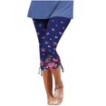 thumbnail image 1 of Womens Relaxed Fit Cargo Pants by Generic XL Solid Black Casual Capris, Drawstring, Cropped, Lightweight, 1 Count, 1 of 5