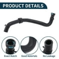 thumbnail image 4 of Unique Bargains Radiator Hose Heater Hose No.LR133648 for Land Rover for Range Rover 2019-2022 Rubber Warm Water Pipe Black 1 Pc, 4 of 6