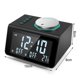 thumbnail image 1 of Fm Radio Reloj Despertador Digital Dual Usb Carga Sleep Timer Termómetro Fm Radio Reloj Copia De Seguridad Para El Hogar Dormitorios Monstrate EL012446-00, 1 of 6