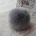 thumbnail image 4 of Trendigt Telefonband Färgglatt Nyckelring Mångsidig Nyckelkedja Fluffig Boll Hänge Nyckelring Stilfull Dekoration för Kvinnor Män Ljusgrö, 4 of 5