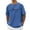Blue, variant on TIANZEN Graphic Letter Print T Shirt Casual Short Sleeve Tee Soft Crewneck Top For Daily Wear Alt Shirts