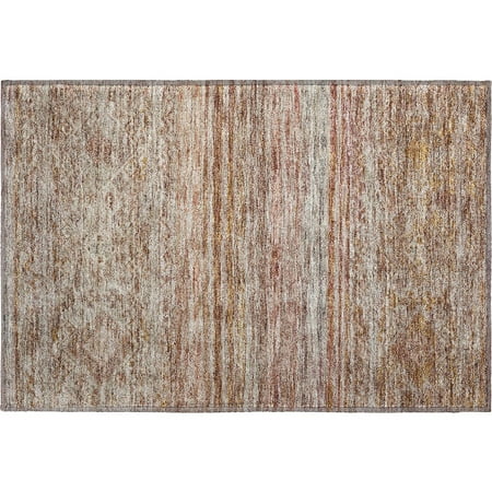 Dalyn Rugs Premium Machine Washable Mayfield AMF1219 Copper 1 8 x 2 6 Rug