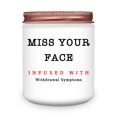 thumbnail image 1 of Vela aromática Homsolver Miss Your Face Lavender Gift, 1 of 6