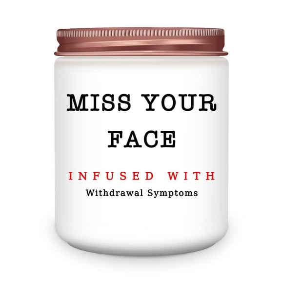 Vela aromática Homsolver Miss Your Face Lavender Gift