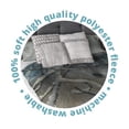 thumbnail image 4 of Dawhud Direct ""Broken Silence Wolf"" 50""x60"" Fleece Blanket, 4 of 5