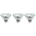 thumbnail image 3 of (3-bulbs) Clear MR11 12V 15W Precision Halogen Reflector Fiber Optic Light Bulb 12-Volts 15-Watts Anyray A1872Y, 3 of 3