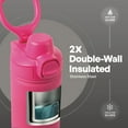 thumbnail image 6 of TAL Stainless Steel Ranger Push Lock Lid Water Bottle 28 fl oz, Pink, 6 of 11