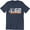 Navy Heather, variant on Anytime Baby Off Road Racing Team - Ensenada Race Men's T-Shirt