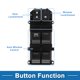 thumbnail image 3 of Interruptor de ventana eléctrica delantero izquierdo único para Honda Accord 08-12 No.35750TA0A01/35750TA0A02, 3 of 7