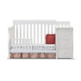 Sorelle Princeton 4in1 Crib & Changer, White 72 x 35 x 43 in
