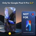 thumbnail image 2 of [2+2Pack] KisonovaGuard for Google Pixel 9 Pro HD and Privacy Screen Protector and Camera Lens Film [Tempered Glass Protector] [9H Hardness] [No-Bubble] [3D Full Coverage], 2 of 7