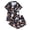 Z11-Black, variant on Halloween Womens Silk Pajamas Sets Ghost Pumpkin Print Button Up Shirt and Shorts Sleepwear 2 Piece Satin Pjs Lounge Sets