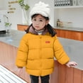thumbnail image 2 of Akiihool Boys Winter Coat Boys Hoodies Heavyweight Fleece Jackets for Kids Flannel Shirt Jacket Cozy Plaid Flannel Shacket (Yellow,4-5 Years), 2 of 7