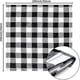 thumbnail image 2 of 20 x 20 Buffalo Plaid Napkins Fabric Set of 6, Cotton Buffalo Check Napkins, 2 of 5