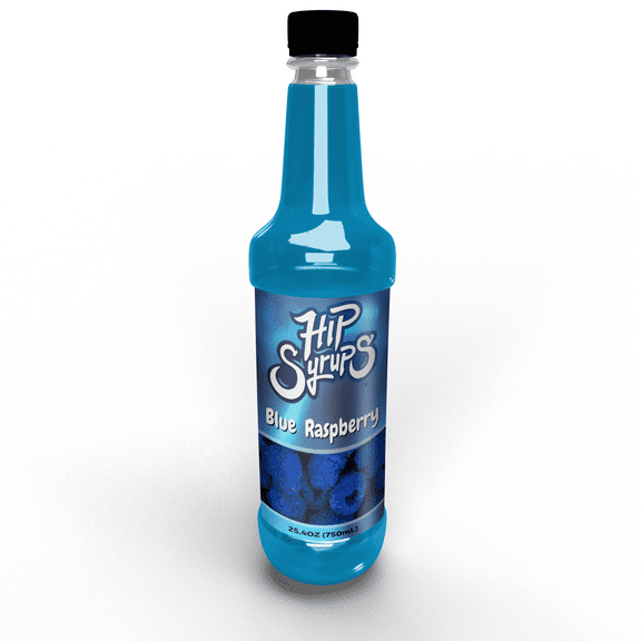 Hip Syrups Blue Raspberry Simple Syrup, 25.4 fl oz