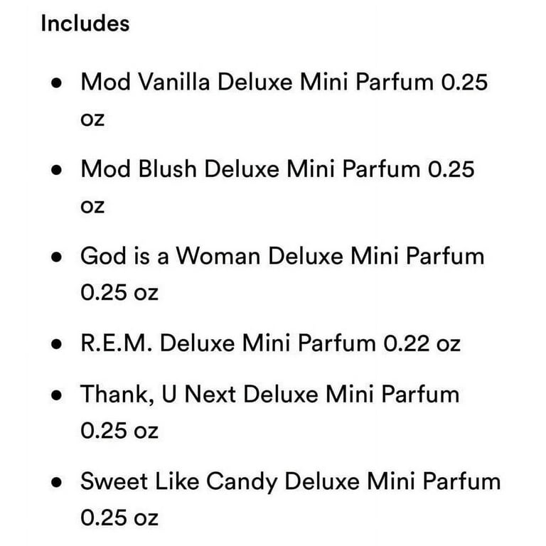 Ariana Grande 6 Piece Mini Coffret Collection Walmart