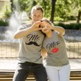 thumbnail image 3 of Colevkie Mr&Mrs Couple T shirt for Husband Wife His & Her Shirt Men Women Graphic Tee Valentine Anniversary Gift 1 Piece(Grey-MR,L), 3 of 7