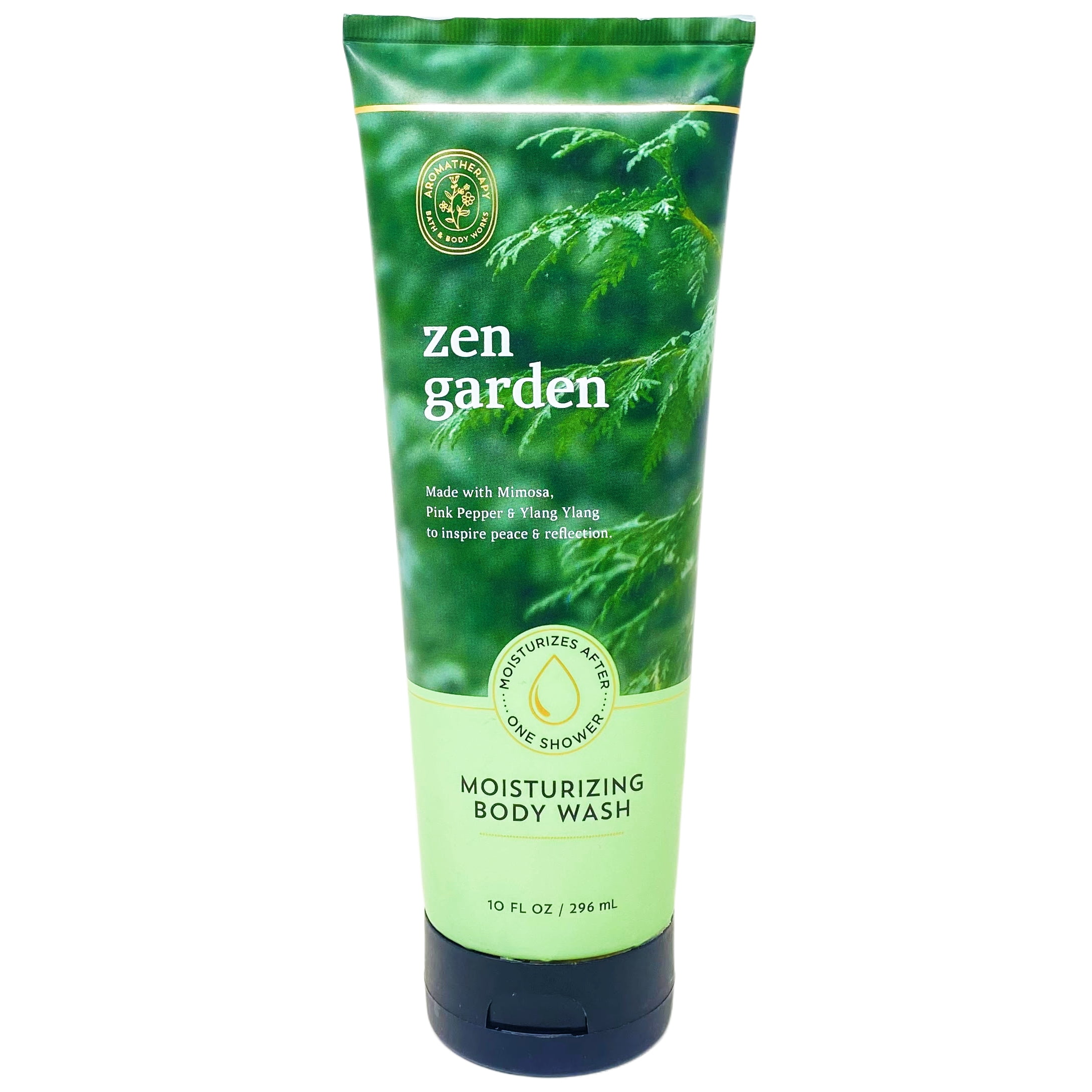 Bath & Body Works Aromatherapy Zen Garden 3 Moisturizing Body Washes with an Aloe Vera Mini Soap