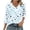 ☃069-Multicolor, variant on Xuyuer 3/4 Length Sleeve Womens Tops Casual V Neck Shirts Soft Basic Tees Business Work Blouses Floral Printed Cute Tunic Tops