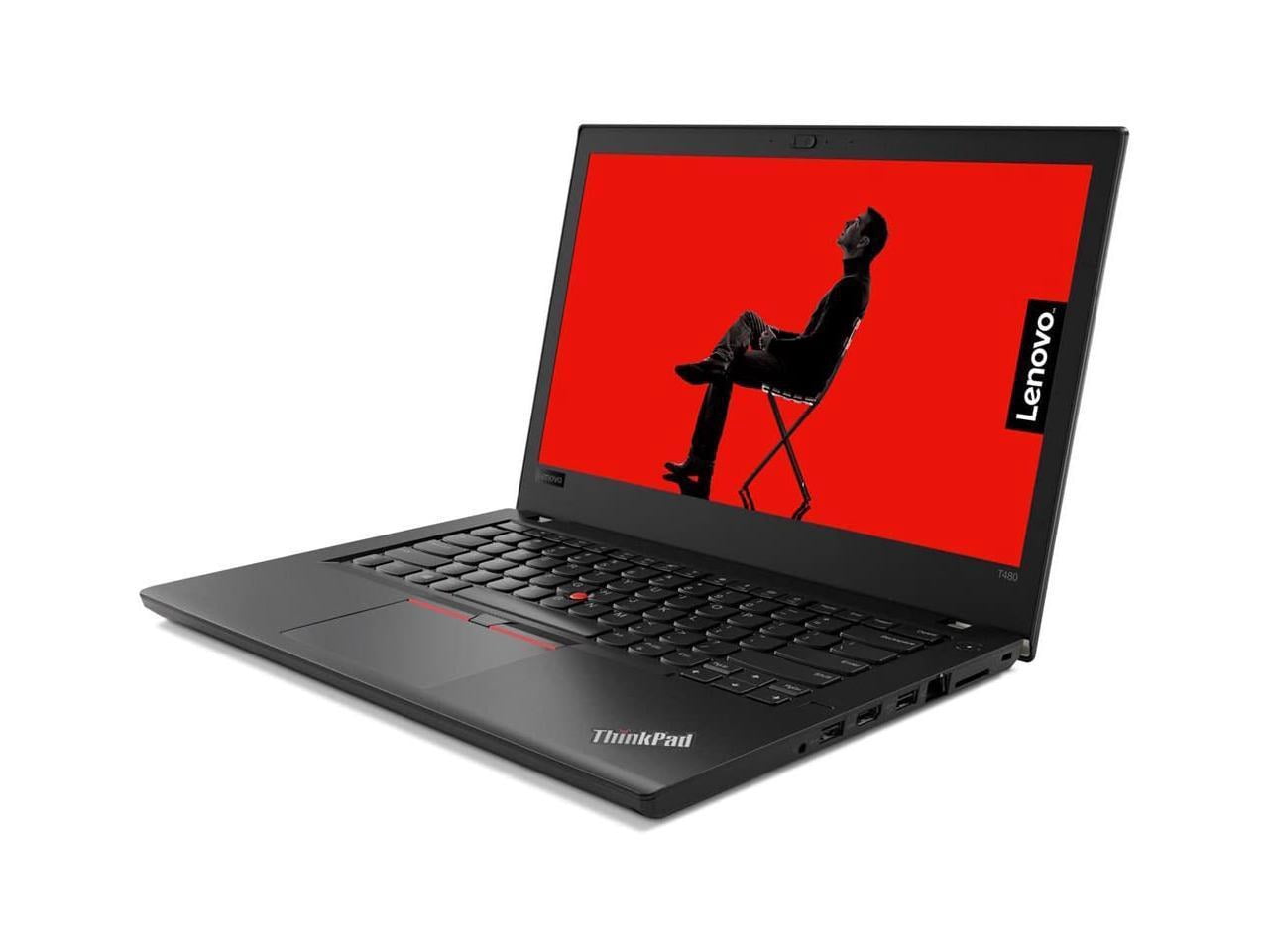 Restored Lenovo ThinkPad T480 Laptop Intel Core i5 8th Gen 8350U (1.70GHz) 16 GB Memory 256 GB SSD Intel UHD Graphics 620 14.0" Windows 11 Pro (Refurbished)
