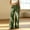 Green women's corduroy pants a1, variant on Bzdzmqm Women's Corduroy Wide Leg High Waisted Pants with Pockets Loose Casual Long Trousers Streetwear Office Basic Lounge Bottoms, Wine M