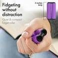 thumbnail image 2 of Purple ABS Junior ONO Roller - Handheld Fidget Toy for Adults | Help Relieve Stress, Anxiety, Tension | Promotes Focus, Clarity | Compact, Portable Design, 2 of 9