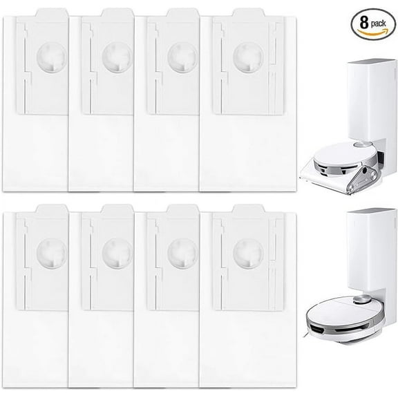 8 Pack VCA-RDB95 Dust Bags Replacement for SAMSUNG Jet Bot AI  / Jet Bot  Vacuum Clean Station, Jet Bot Vacuum Dust Bag Accessories Parts